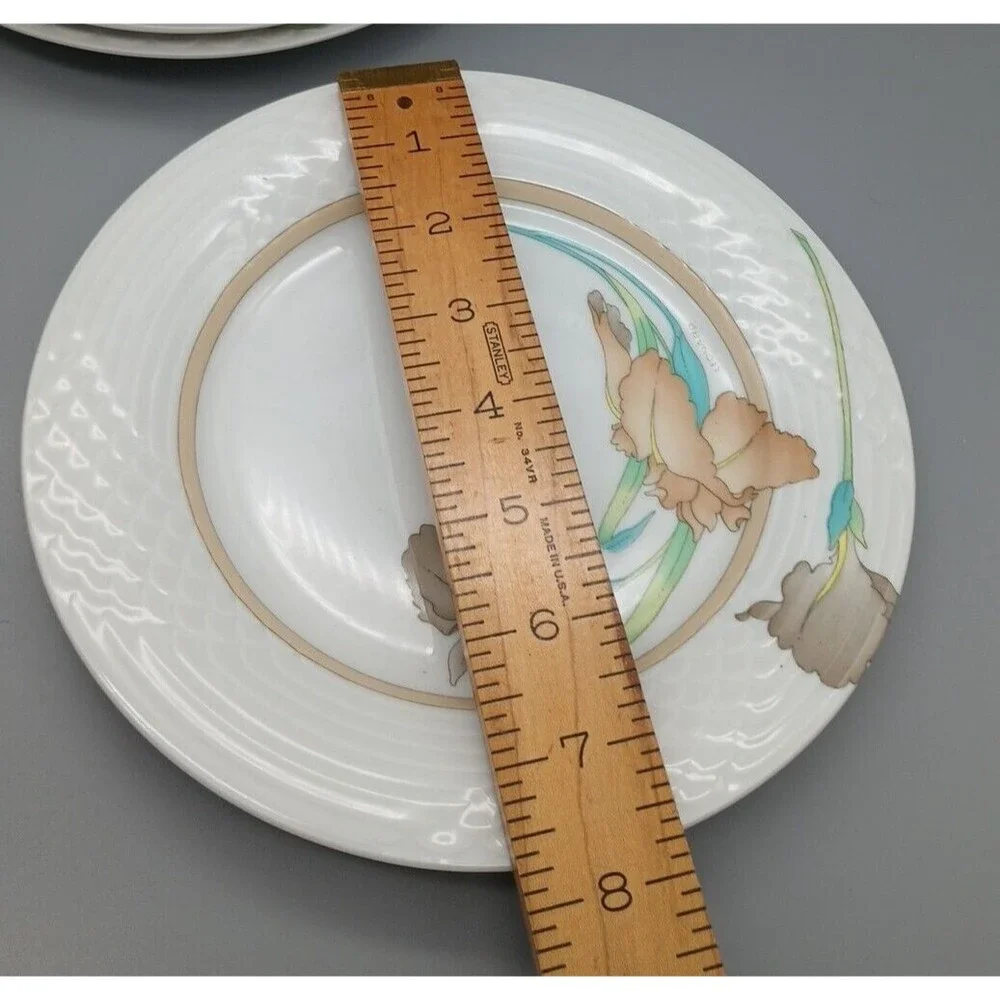 Hutschenreuther Lunch Plate Scala Estoril Jacques Leonard Art Deco Set Of 8